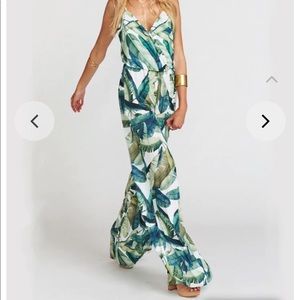 Show Me Your Mumu Banana Leaf Jagger Jumpsuit